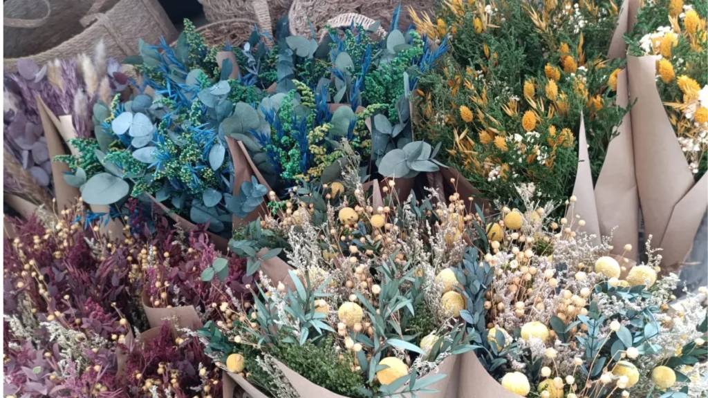 flores preservadas