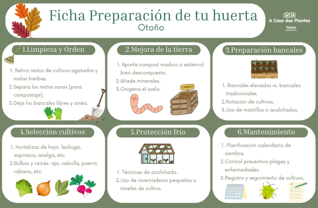 Ficha Preparación de tu huerta en otoño
